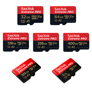 Picture of SanDisk Micro SD Card - Extreme PRO