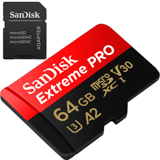 Picture of SanDisk Micro SD Card - Extreme PRO - 64GB