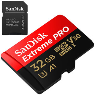 Picture of SanDisk Micro SD Card - Extreme PRO - 32GB