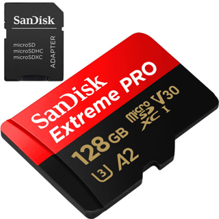 Picture of SanDisk Micro SD Card - Extreme PRO - 128 GB