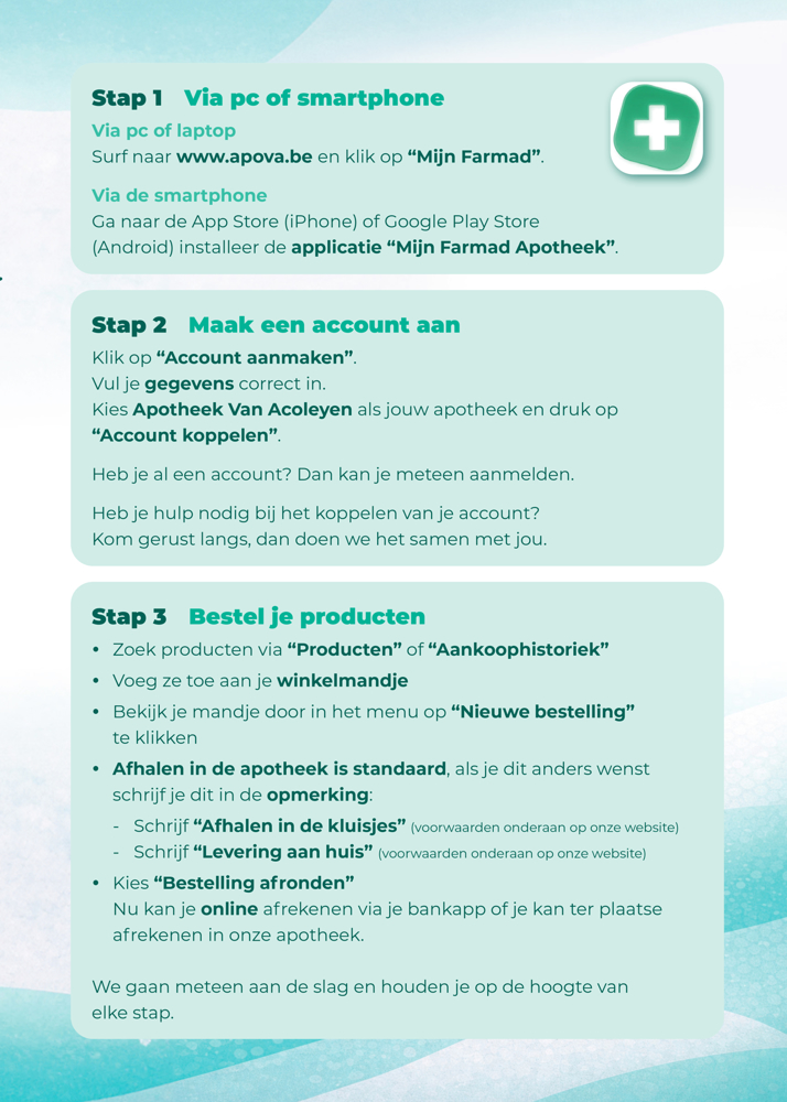 Mijn Farmad Apotheek uitleg stap 3